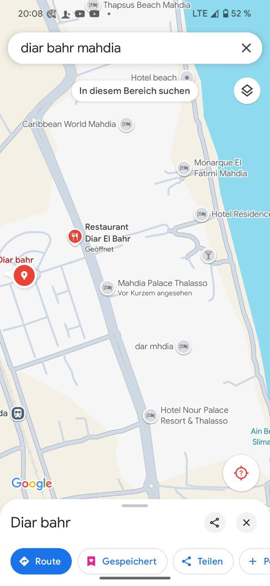 Diar El Bahr Mahdia Apartment El Hafsi Luaran gambar